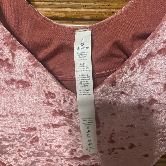 *Rare* Lululemon Crushed Velvet 3 Piece Set - Picture 12 of 16